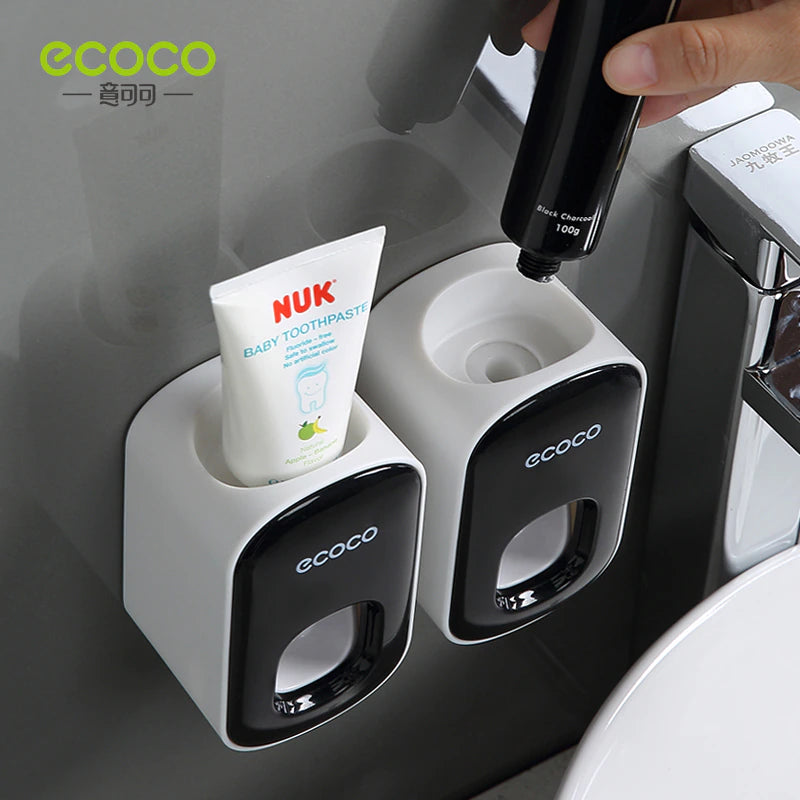 QuickPaste™ Automatic Toothpaste Dispenser Wall Mount Bathroom Bathroom Accessories